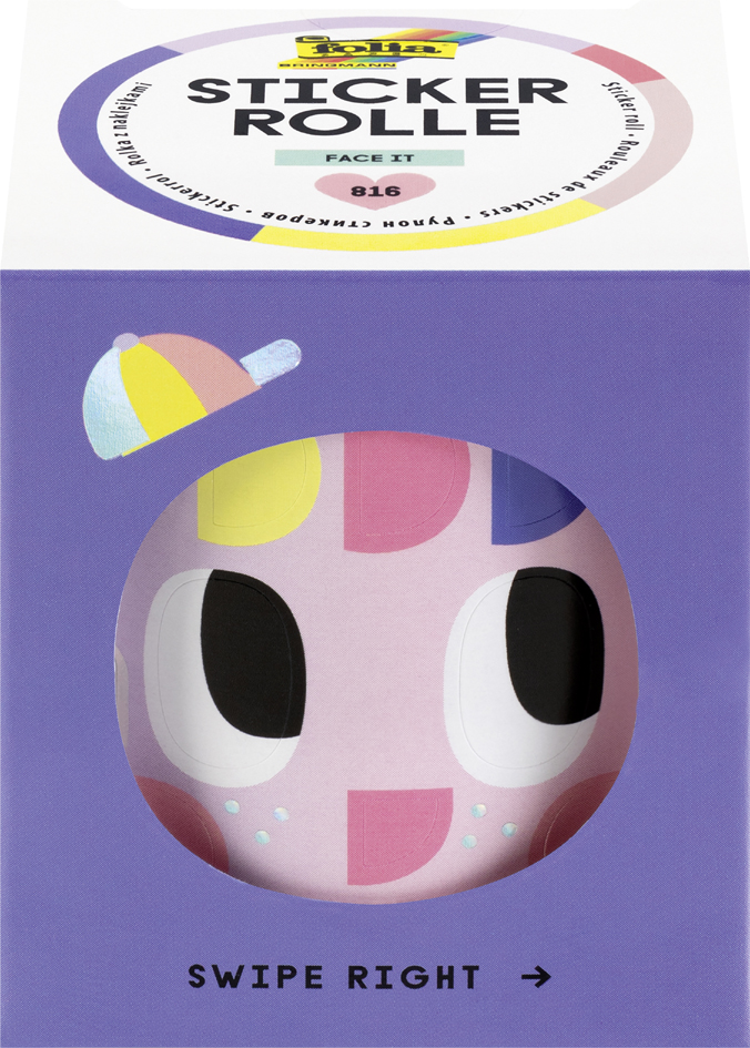 folia Stickers FACE IT, sur rouleau, 4 m