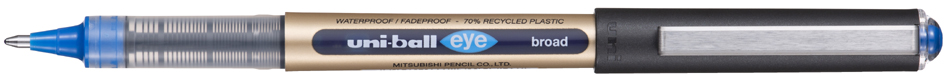 uni-ball Stylo roller eye broad UB150/10E, bleu
