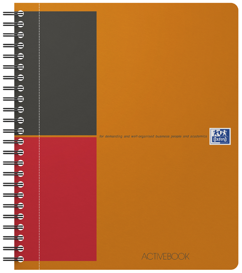 Oxford International Cahier 'ACTIVEBOOK', A5+, ligné