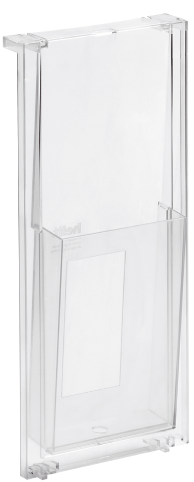 helit Porte-brochures mural 'the placativ', A4, transparent
