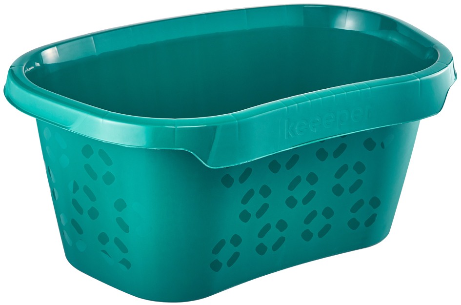 keeeper Corbeille à linge 'tilda eco', sky blue