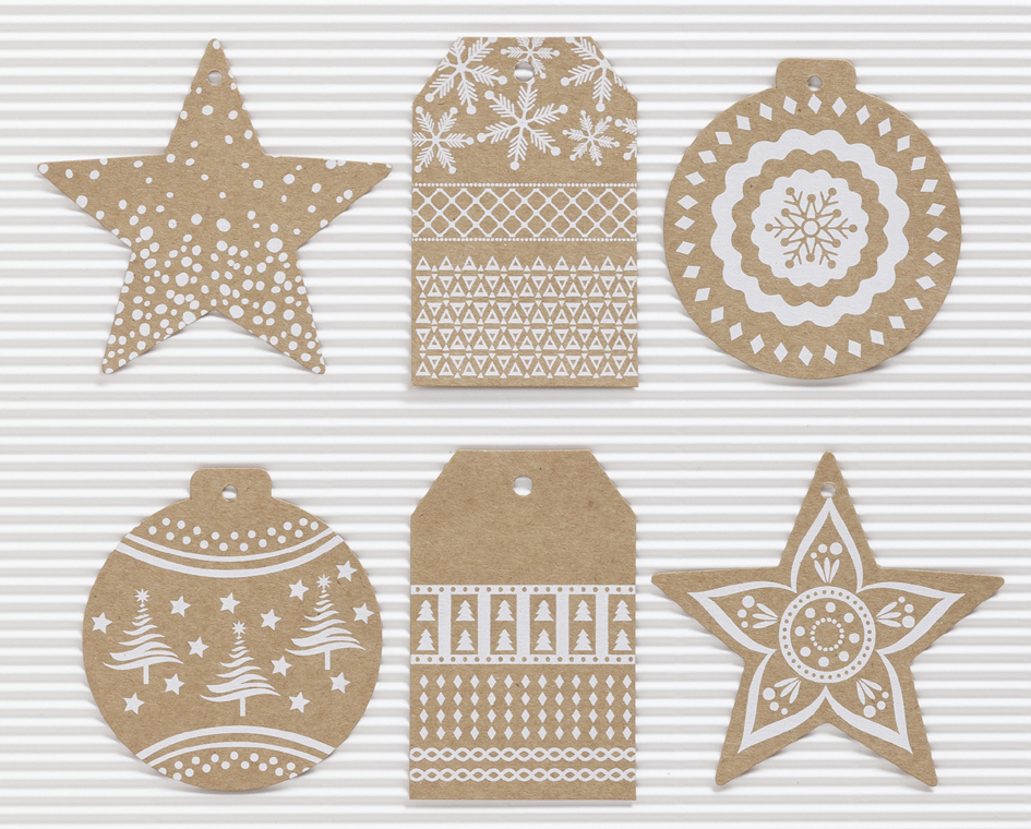 Motifs "Noël papier kraft"