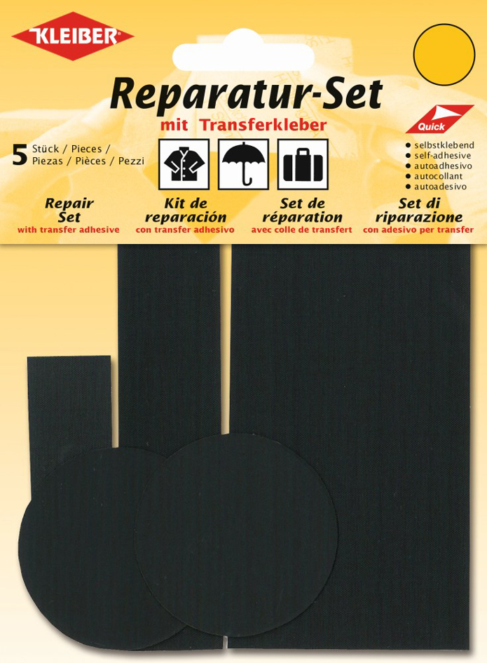 KLEIBER Set de pièces pour réparation, noir