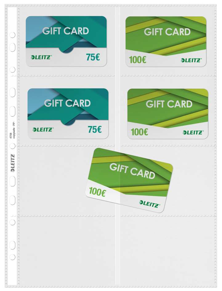 Pochettes pour cartes de visite