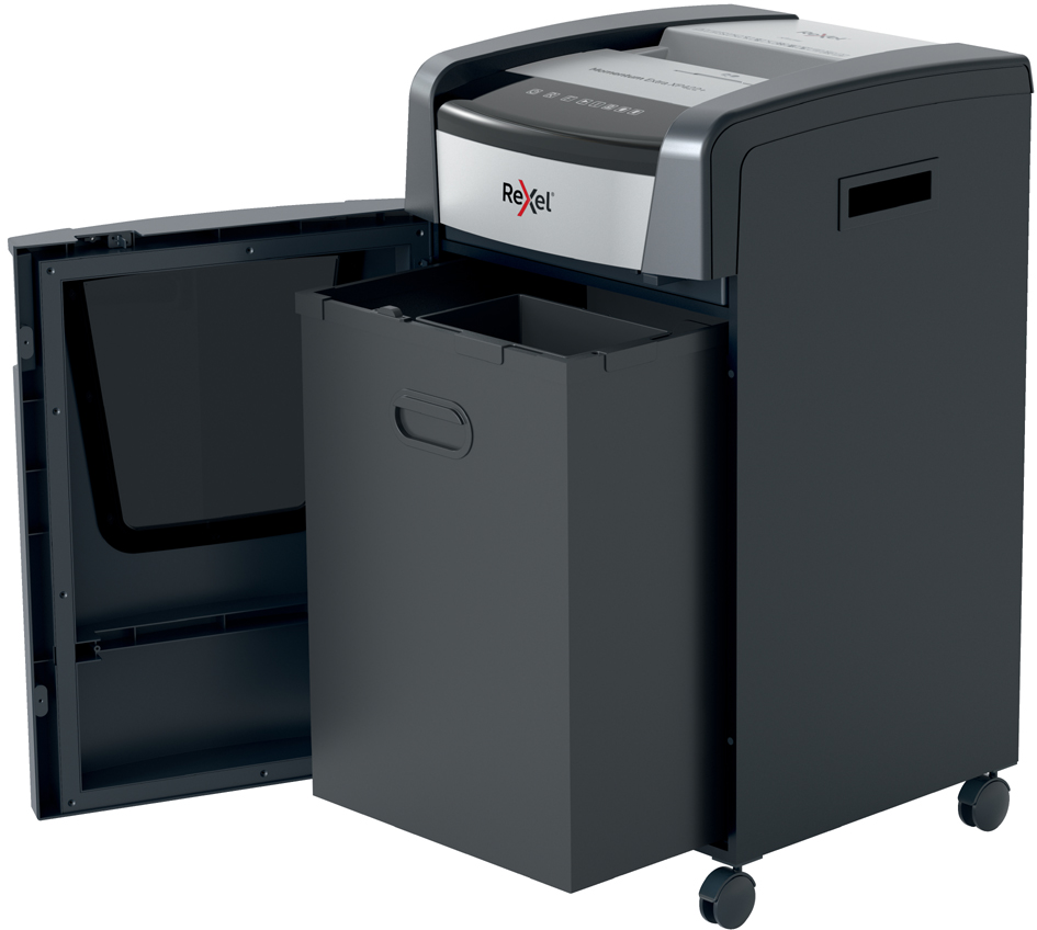 Destructeur de documents Momentum Extra XP422+, ouvert