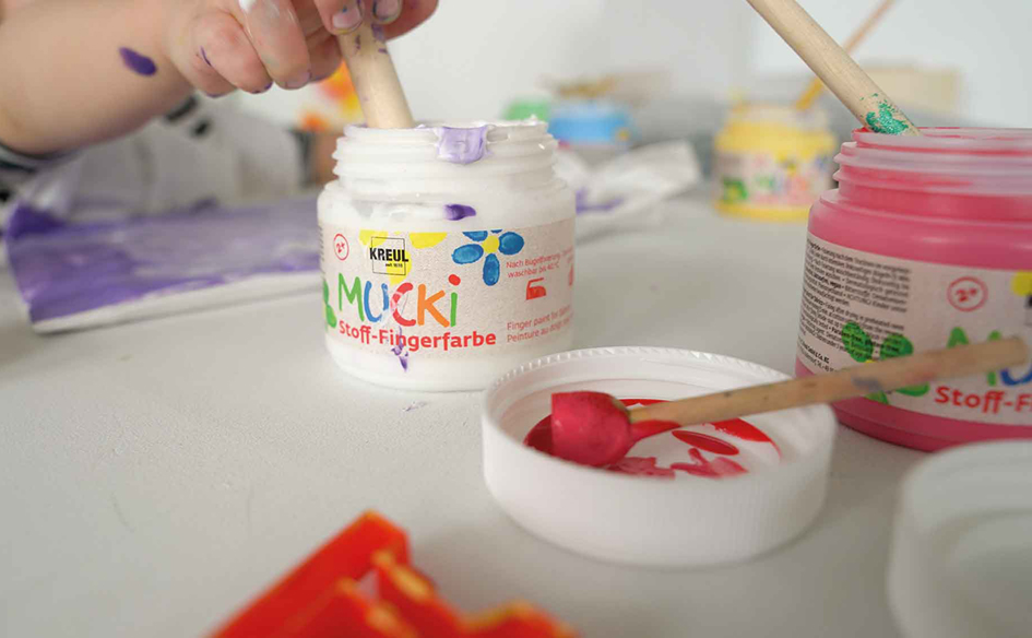Peintures pour textiles, kit