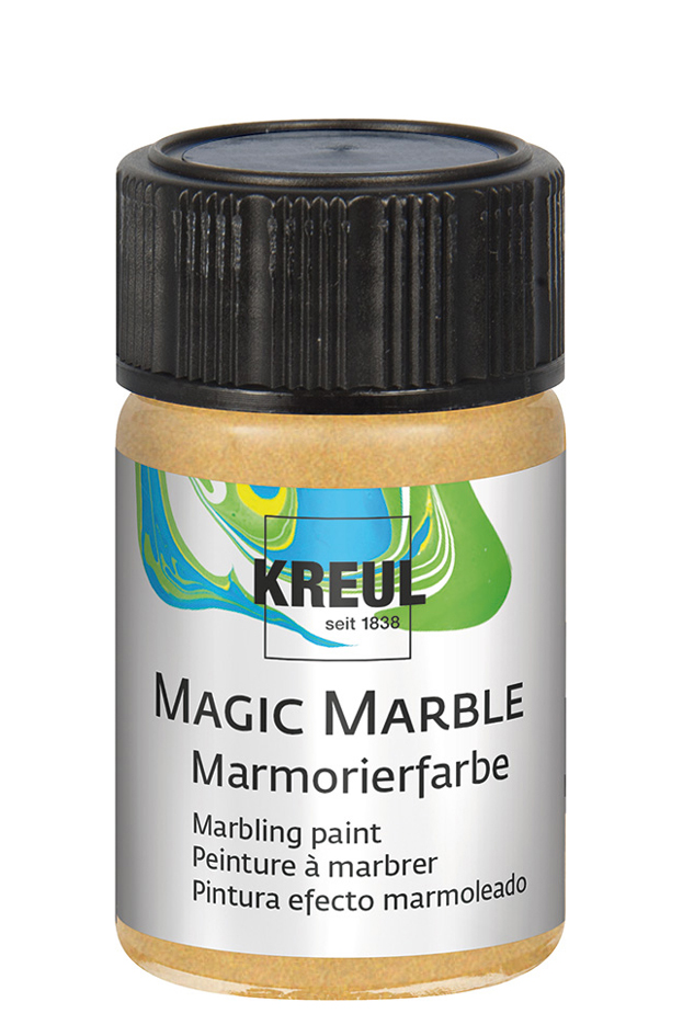 KREUL Peinture à marbrer 'Magic Marble', 20 ml, or