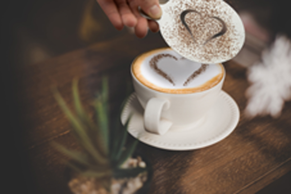 Pochoirs pour café