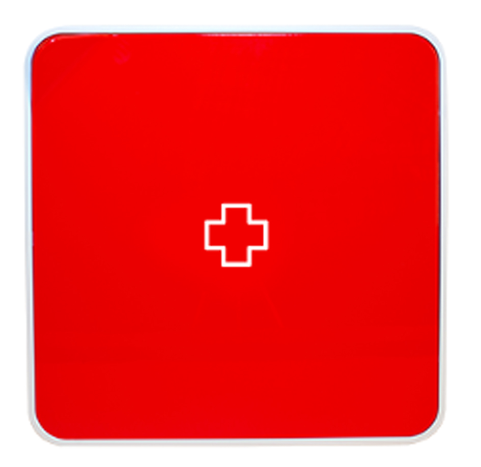 PAPERFLOW Armoire de premiers secours 'multiBox', blanc non équipé (L)320 x (P)70 x (H)320 mm plastique ABS blanc