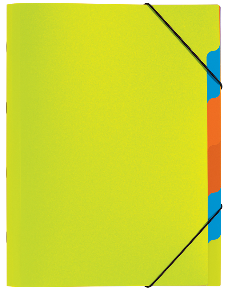 PAGNA Trieur 'Funky School', A4, PP, 5 compartiments