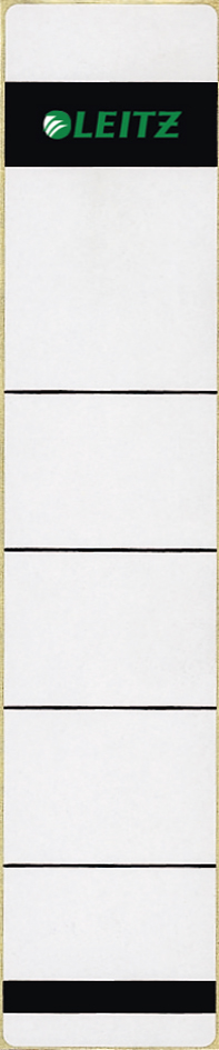 LEITZ Etiquette pour dos de classeur, 39 x 192 mm, gris