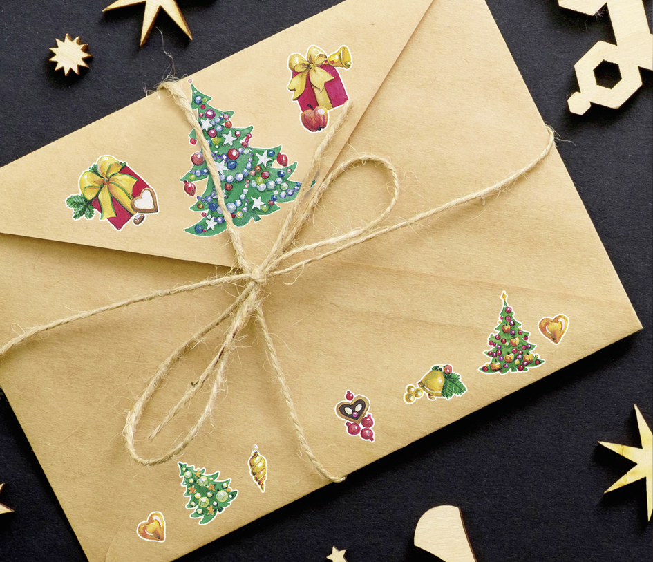 Stickers de Noel, motifs