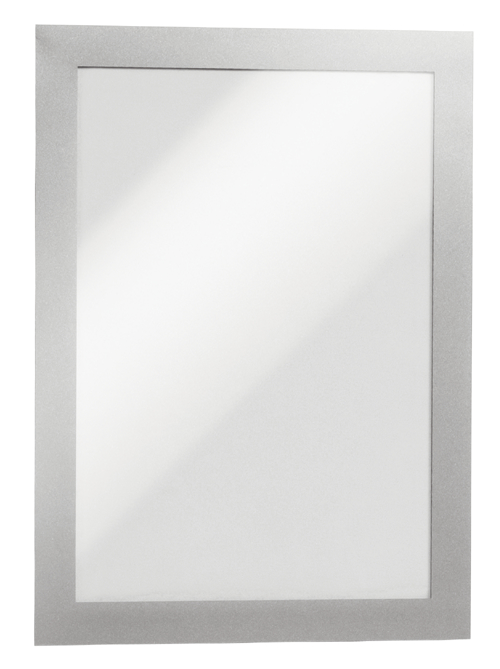 DURABLE Cadre d'affichage magnétique DURAFRAME, A5, argent