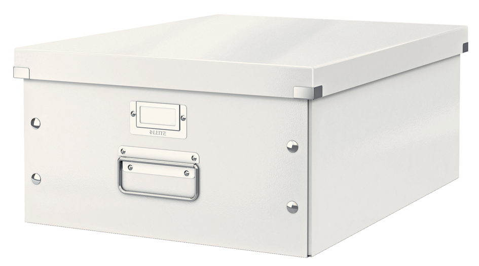 LEITZ Boîte de rangement Click & Store WOW, A3, blanc