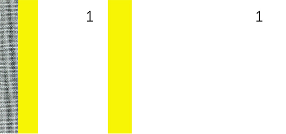 Bloc vendeur, jaune