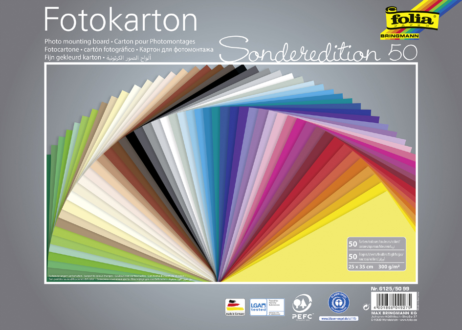 Cartons de bricolage (300 g/m2), 25 x 35