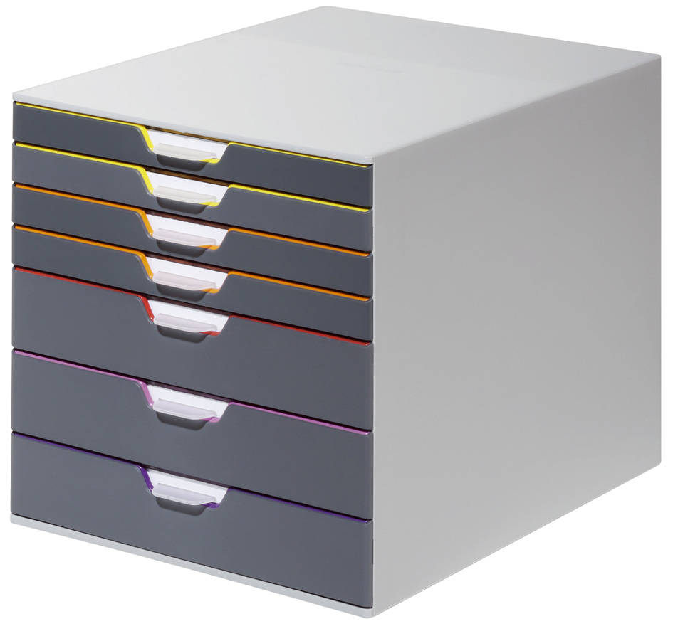 DURABLE Module de classement VARICOLOR 7, 7 tiroirs