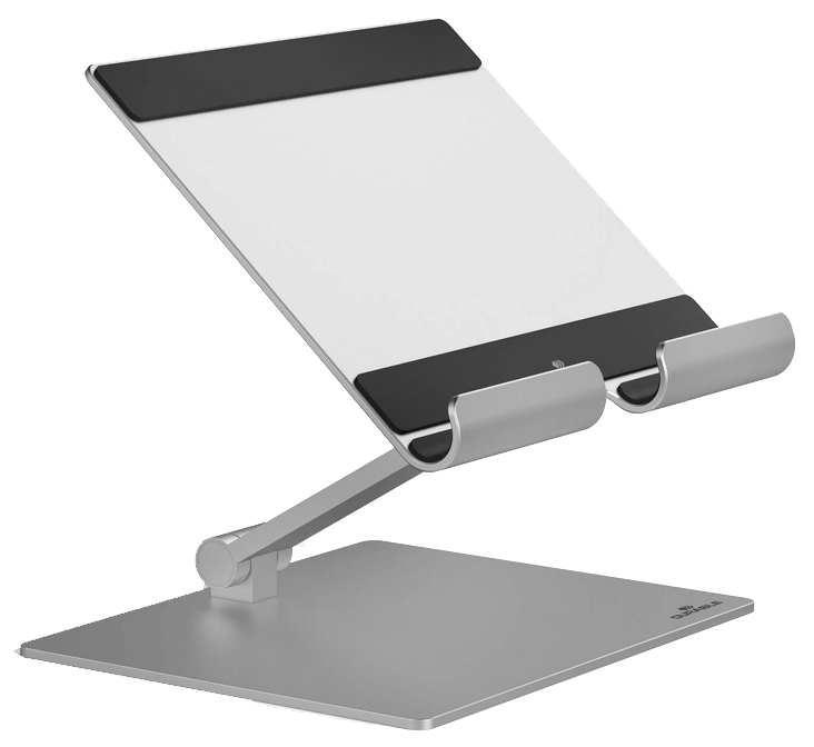 DURABLE Support pour tablette RISE, argent métallisé