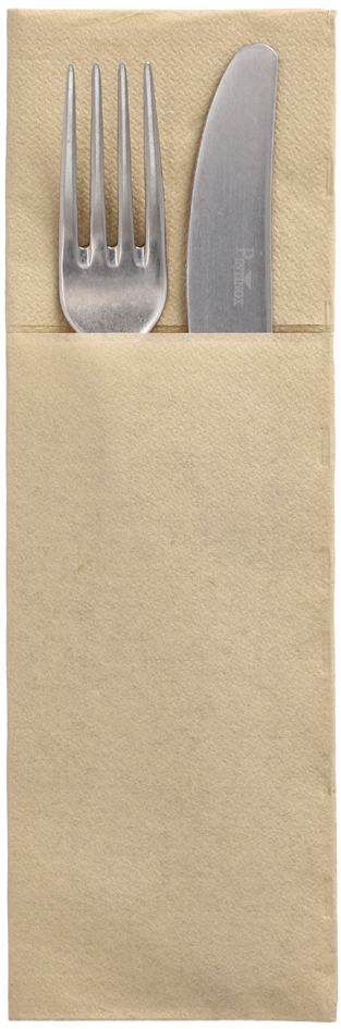 STARPAK Serviette pochette 'DAILY Collection', sable