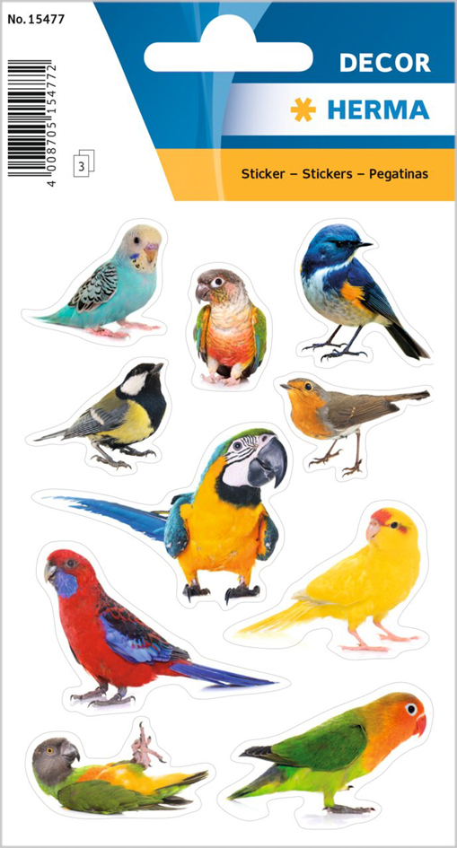 HERMA Sticker DECOR 'Oiseaux', en papier