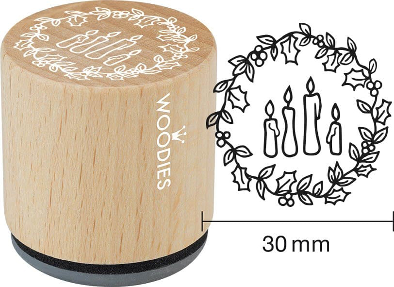 COLOP Tampon à motif Woodies '4 bougies'