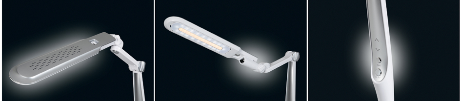 Lampes LED, à pince & socle