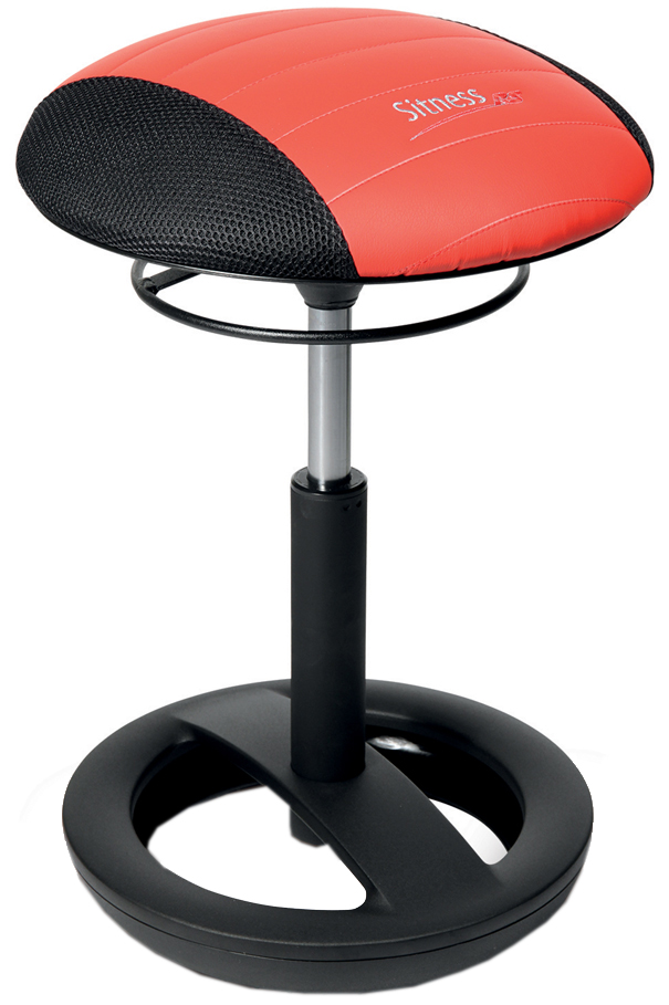 Topstar Tabouret 'Sitness RS Bob', rouge / noir