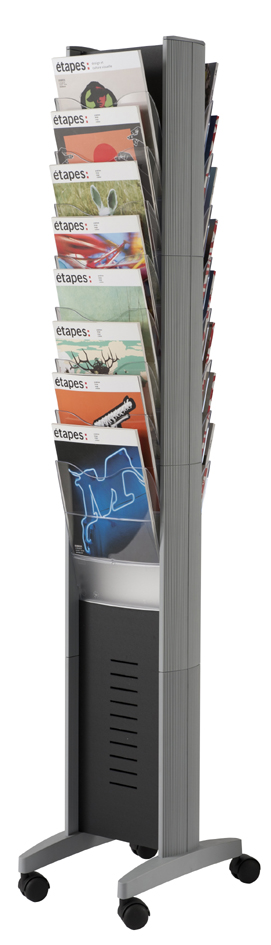 PAPERFLOW Porte-prospectus EPI easyDisplays, A4, 16 casiers