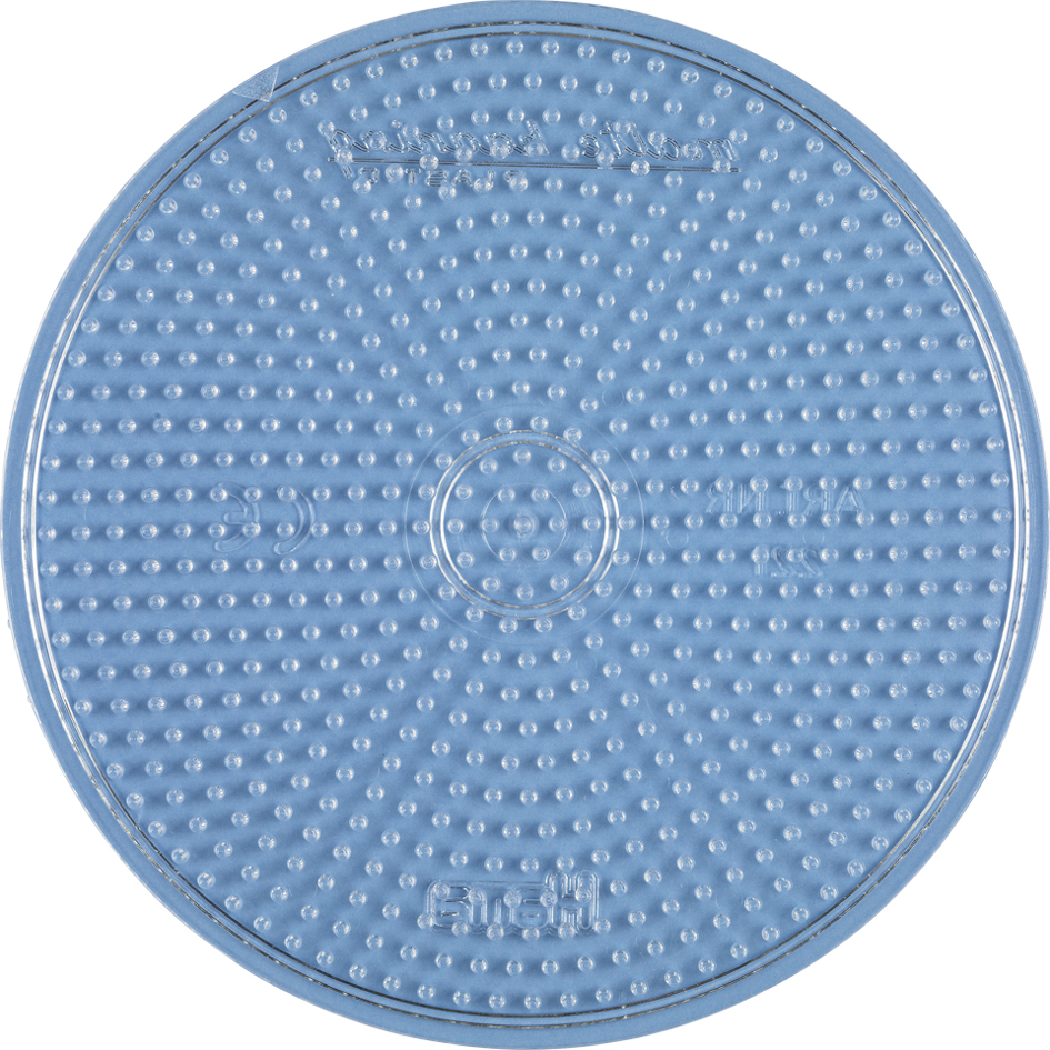 Hama Plaque pour perle midi 'grand rond', transparent