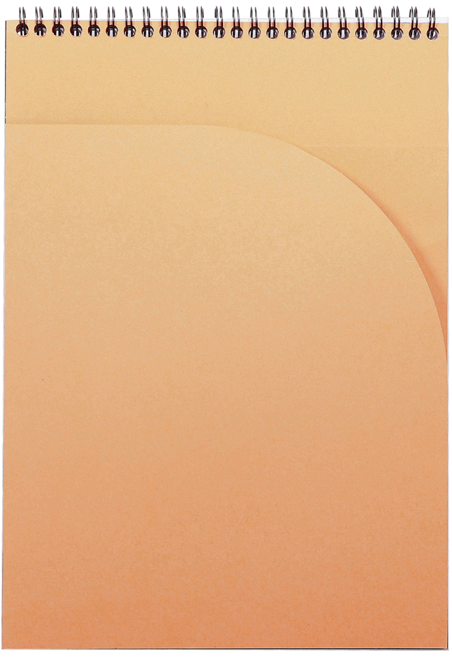 Bloc spiralé Notepad, format A4 - avec pochette intérieure