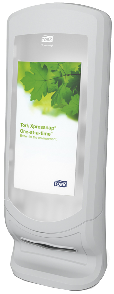 Xpressnap Fit Distributeur de serviettes sur table & mural SIGNATURE LINE, gris clair