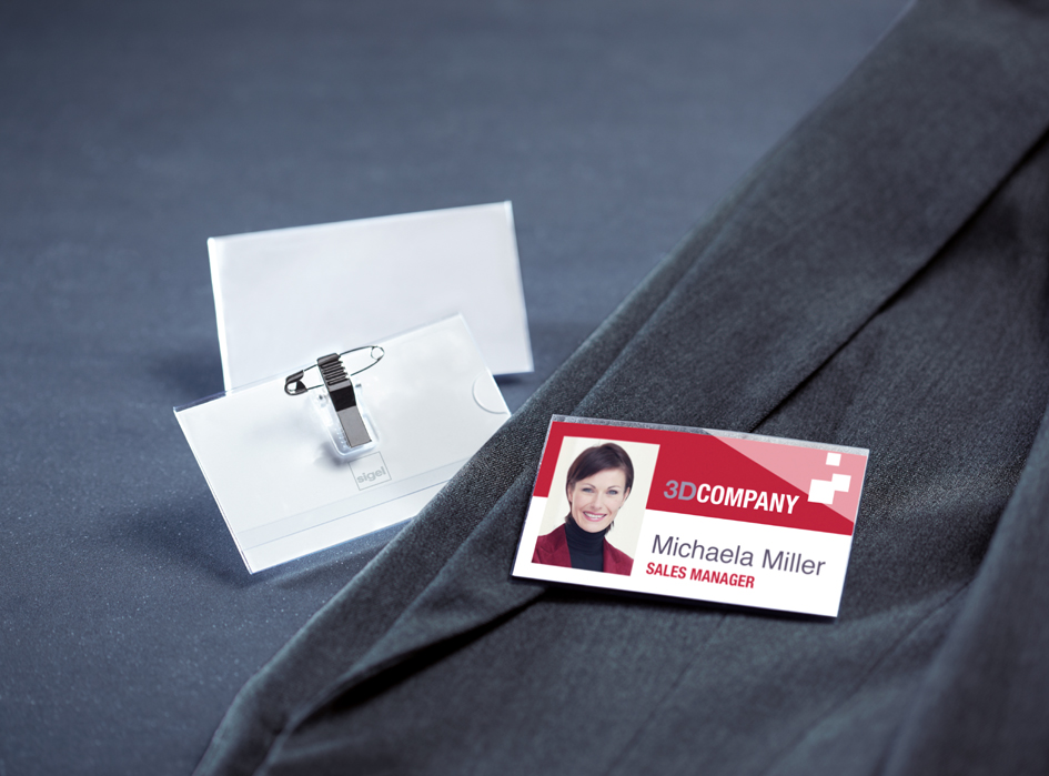 Porte-badge, exemple d'utilisation