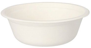 PAPSTAR Coupelle en canne à sucre 'pure', 500 ml, blanc