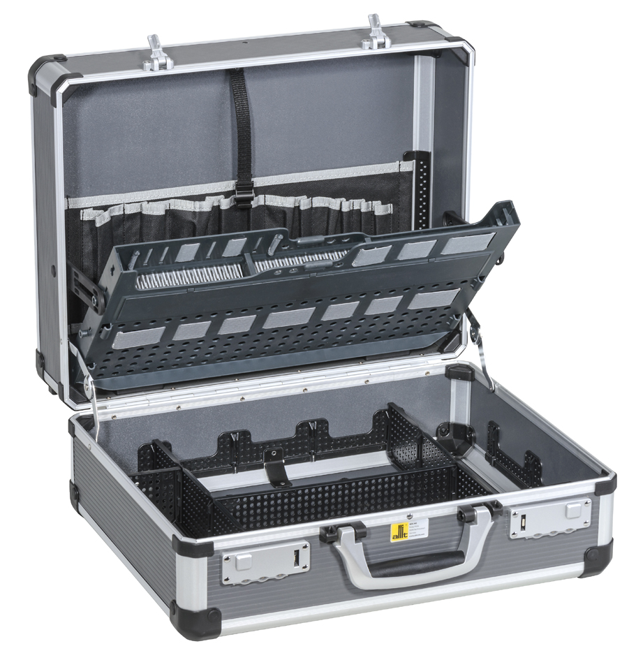 Valise de service et de montage AluPlus Service >C< 44-1, vue intérieure