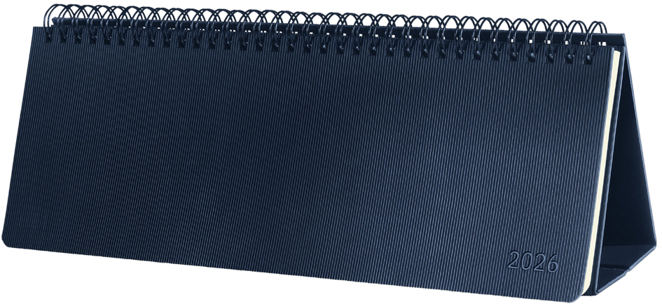 sigel Calendrier de table Conceptum, 2026, paysage, bleu