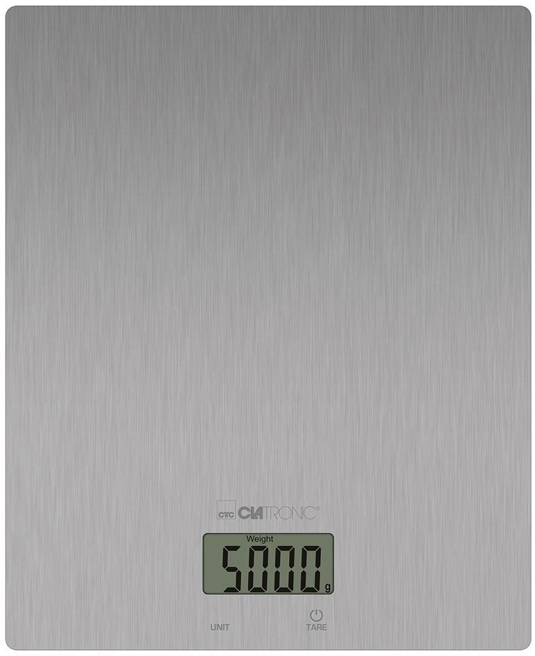 CLATRONIC Balance de cuisine KW 3821, inox