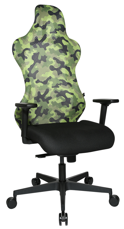 Topstar Chaise de bureau 'Sitness RS Sport', noir/vert