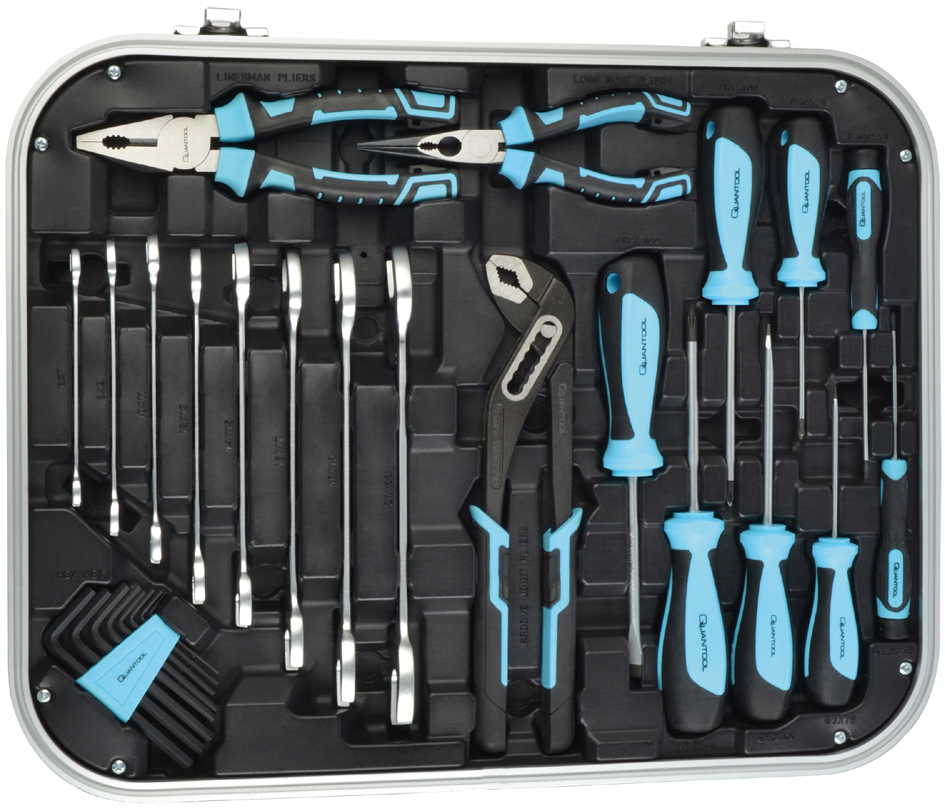 Jeu d'outils, aperçu de l'intérieur