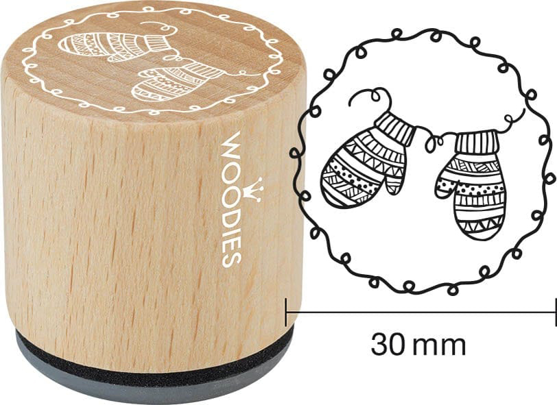 COLOP Tampon à motif Woodies 'moufles'