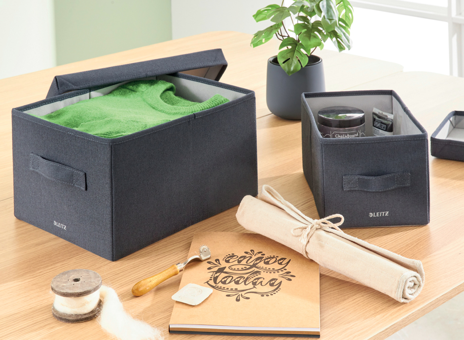 Boîtes de rangement, contrecollé