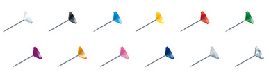 Epingles de signalisation - choix des couleurs