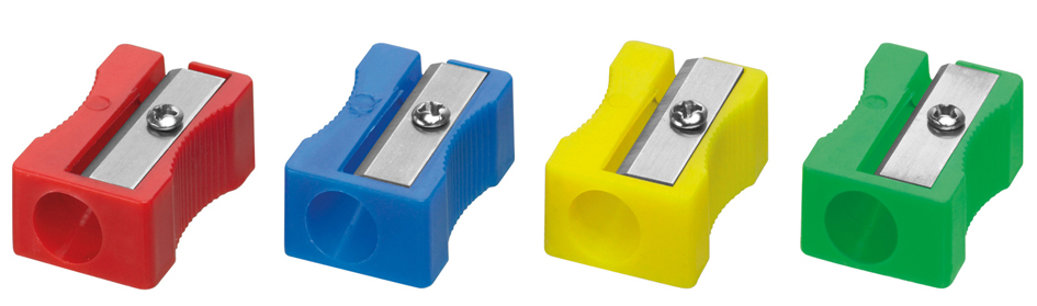 Taille-crayons, plastique