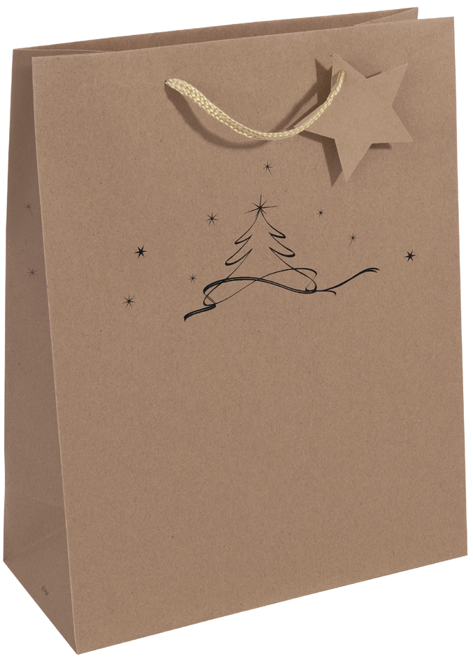 Visuel de référence : sac cadeau de Noël "Christmas tree"