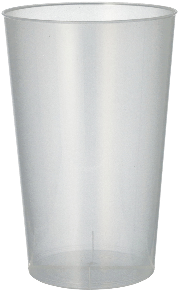 PAPSTAR Gobelet en PP réutilisable, 0,5 l, 30 pièces
