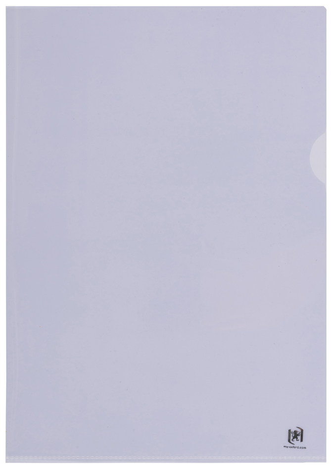 Oxford Pochettes transparente Premium, format A4, PVC, 0,14