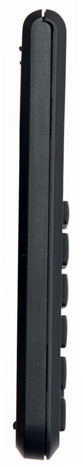 Calculatrice de poche ECO 250, vue de profil