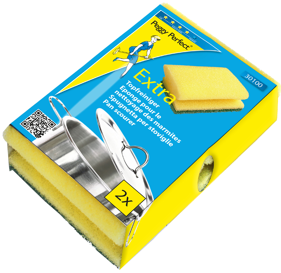 Peggy Perfect Éponge 'Extra', pack de 2