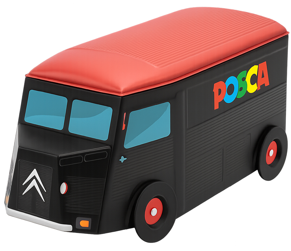 POSCA PC5M, set collecteur de 5 pièces "TRUCK 02" - fermé