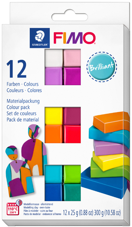 Kit de pâte à modeler SOFT "Brilliant"