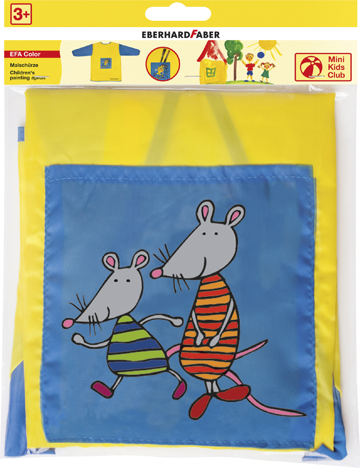Tablier de peinture Mini Kids, emballage